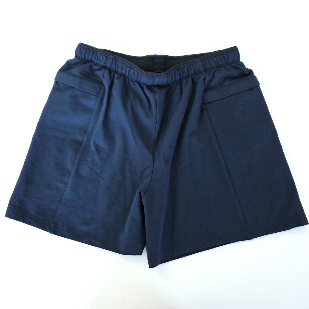 NWT Paskho Shorts Athletic Blue Gym Workout Lounge Bottoms Summer Spring